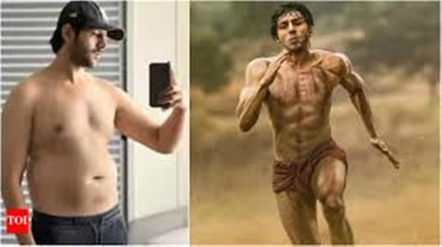 How Kartik Aaryan Lost 18 Kg Naturally: The Incredible Transformation Behind Chandu Champion