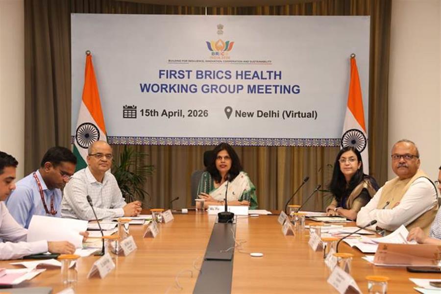 Union Ministry of Health and Family Welfare Hosts First BRICS Health Working Group Meeting 2026 in New Delhi