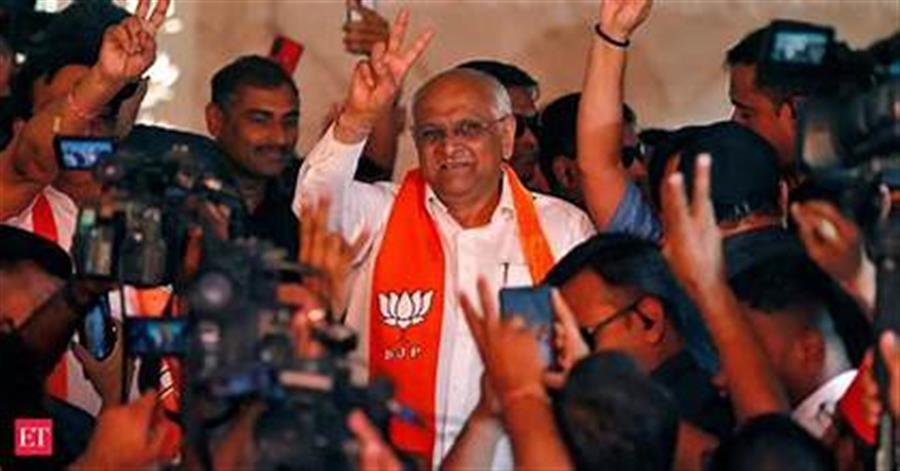 Gujarat Poll Shocker: BJP Sweeps All 15 Corporations, AAP Loses Surat Stronghold!