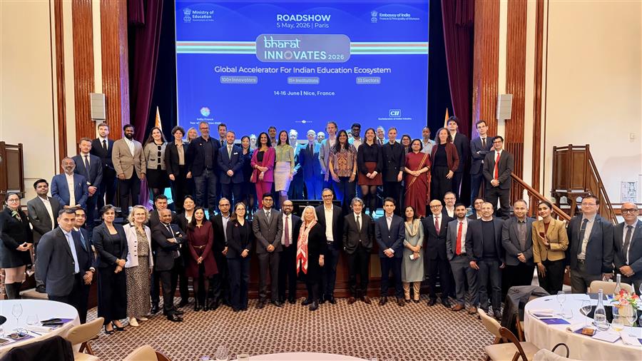 Ministry of Education Organises Bharat Innovates 2026 Pre-Event Roadshow in Paris to Engage Global Investors, Corporates, Universities and Research Institutions