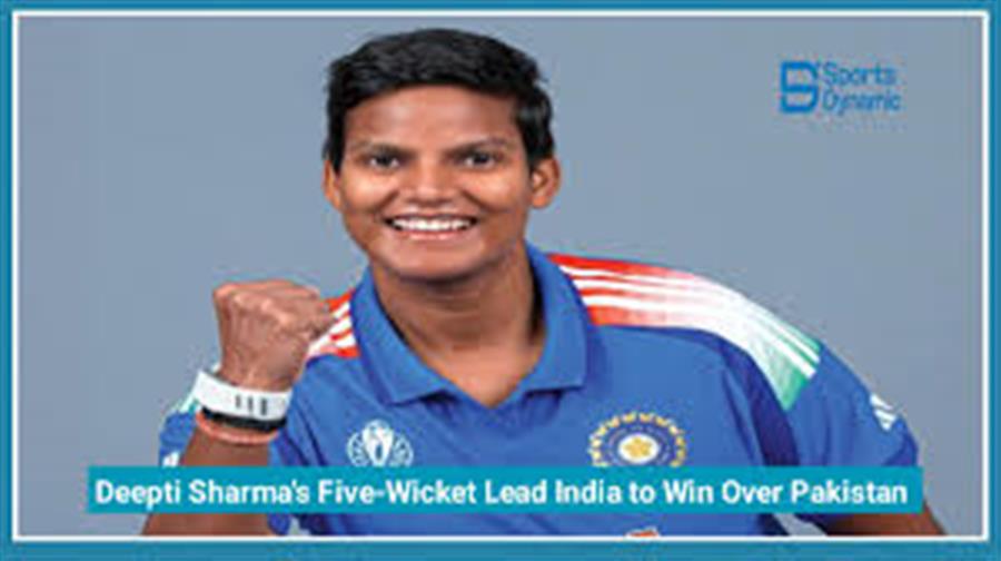 India Begin Women’s T20 World Cup Campaign in Dominant Fashion as Deepti Sharma Stars Against Pakistan
