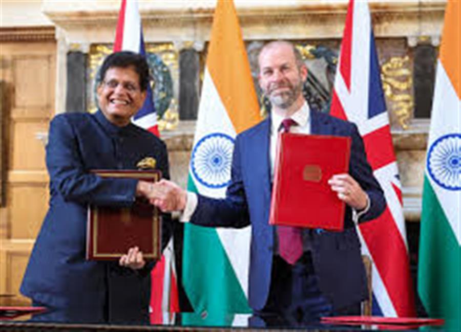 India and the United Kingdom Unleash a Next Generation Economic Corridor: Comprehensive Economic and Trade Agreement (CETA) and Agreement on Social Security Contributions Set to Enter into Force on 15th July 2026