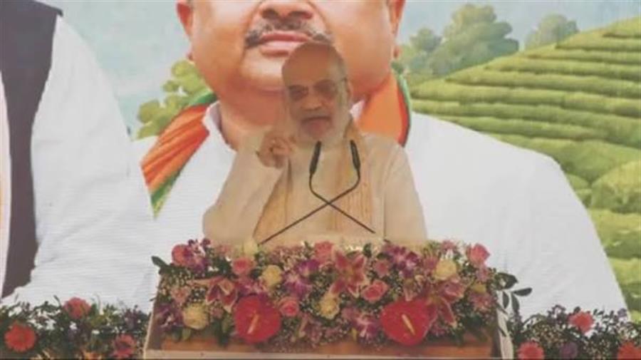 Union Home Minister and Minister of Cooperation Shri Amit Shah inaugurates an exhibition on the three new laws in Siliguri, West Bengal