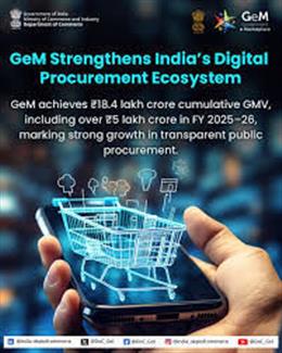 GeM Observes Incorporation Day 2026; Continues to Support Digital Public Procurement System in India