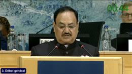 Union Health Minister Shri Jagat Prakash Nadda Addresses 79th World Health Assembly in Geneva