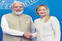 Press Statement by the Prime Minister during the Joint Press Statement with the Prime Minister of Italy