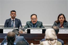 Union Health Minister Shri J P Nadda Addresses Side Event on “Artificial Intelligence in Health: Laws, Ethical Oversight, Research and Equity” at the 79th World Health Assembly in Geneva