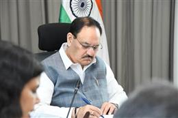 Union Health Minister Shri J.P. Nadda reviews healthcare systems in West Bengal during virtual meeting with Chief Minister Shri Suvendu Adhikari