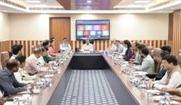 Union Education Minister Shri Dharmendra Pradhan chairs a high-level review meeting at CBSE Headquarters
