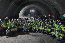 Third Mountain Tunnel Breakthrough Achieved in Maharashtra for Mumbai–Ahmedabad Bullet Train Project, Marking Rapid Progress in High-speed Rail Section
