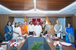 Hon’ble Union Minister Dr. Virendra Kumar chaired the National Council for Transgender Persons (NCTP) meeting in New Delhi, along with Ministers of State Shri Ramdas Athawale and Shri BL Verma