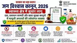 Government Operationalises Jan Vishwas Act Reforms in Health Sector; Rationalises Minor Offences under Drugs, Cosmetics and Food Safety Laws