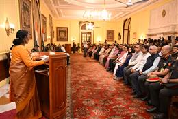 PRESIDENT DROUPADI MURMU LAUNCHES VARIOUS INITIATIVES AT RASHTRAPATI BHAVAN TO MARK THE COMPLETION OF FOUR YEARS OF HER PRESIDENCY