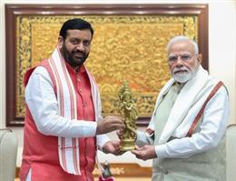 Chief Minister of Haryana meets the Prime Minister 