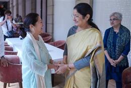 Union Minister for Women and Child Development, Smt. Annpurna Devi meets  Her Excellency Mrs. Louise Araneta-Marcos, First Lady of the Republic of the Philippines