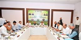 Shri Bhupender Yadav reviews progress of Great Indian Bustard Conservation, Grassland Restoration and Project Cheetah at Bhuj; Releases Gujarat Action Plan for GIB ConservationShri Bhupender Yadav reviews progress of Great Indian Bustard Conservation, Grassland Restoration and Project Cheetah at Bhuj; Releases Gujarat Action Plan for GIB Conservation