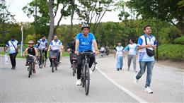 Union Sports Minister Dr. Mansukh Mandaviya Leads Indian Diaspora at 'Sundays on Cycle' in Nagoya to Cheer for Bharat