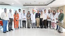 Preventive Health Check-up Camp Organised at National Media Centre under Swachhata Hi Seva 2026