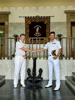 INDIAN NAVAL SHIP TRISHUL ARRIVES AT VALENCIA, SPAIN