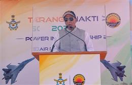 Raksha Mantri Addresses Participants of Exercise Tarang Shakti 2026 at Jodhpur, Emphasises Self-Reliance in Defence and International Cooperation