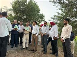 CAQM team visits Punjab’s Moga District to review Enforcement Measures during Paddy Harvesting Season 2026