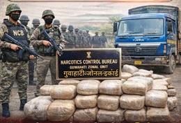 In a lethal blow against drugs by Modi Government, NCB launches ‘Operation Trident’, with 38 teams striking 38 locations simultaneously across Assam, Mizoram, and Manipur