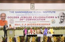 Vice-President calls for holistic rural development to realise Viksit Bharat 2047; graces Golden Jubilee Celebrations and 39th Convocation of Gandhigram Rural Institute